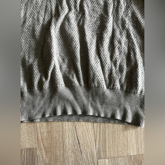 Tommy John Men’s Sweater Lounge Quarter-Zip Light Grey - Size Large - Picture 2 of 8